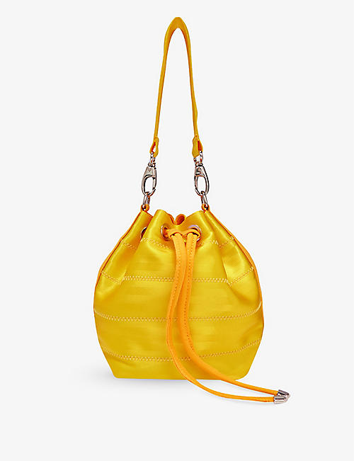 BELO: Ju upcycled and recycled-polyester bucket bag
