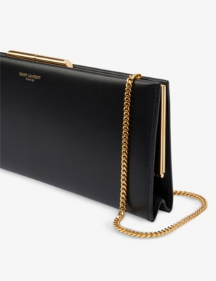 black clutch bag