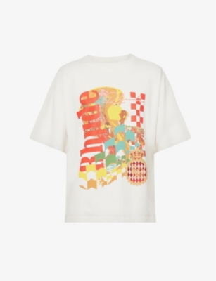 RHUDE JOYRIDE RELAXED-FIT COTTON-JERSEY T-SHIRT