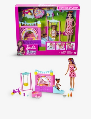 BARBIE: Skipper Bounce House doll playset 29cm