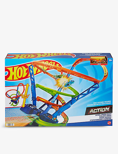HOTWHEELS：Action Spiral Speed Crash 玩具套装