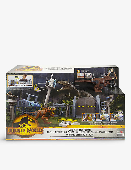 JURASSIC WORLD: Outpost Chaos playset 50cm