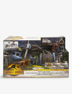 JURASSIC WORLD - Outpost Chaos Playset 50cm | Selfridges.com