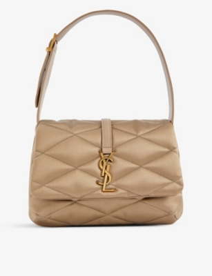 SAINT LAURENT: Le 57 quilted satin shoulder bag