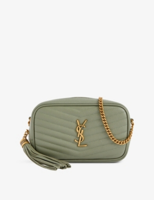 Saint Laurent Lou Camera Bag - Neutrals - Size: Regular - Female