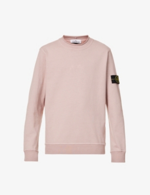 80/22 logo-patch cotton-jersey sweatshirt