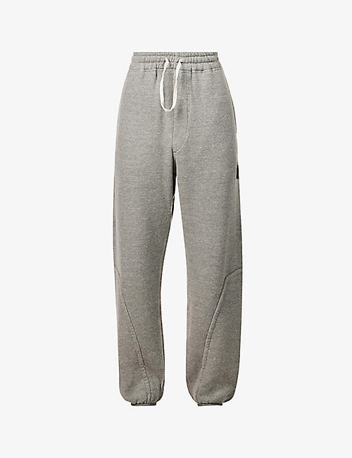 STONE ISLAND SHADOW PROJECT: Brand-patch relaxed-fit cotton-blend jogging bottoms