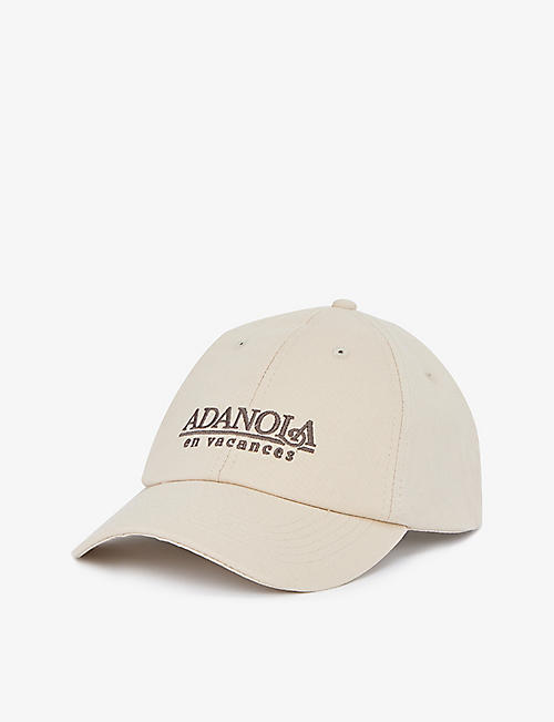 ADANOLA: Adanola edit by Hanna Schonberg Vacation brand-embroidered cotton baseball cap