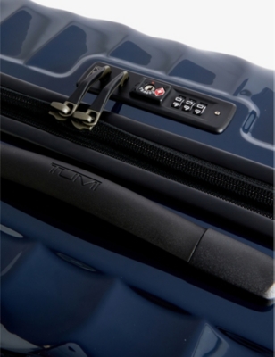 Shop Tumi Extended Trip Expandable Four-wheeled Suitcase In Navy