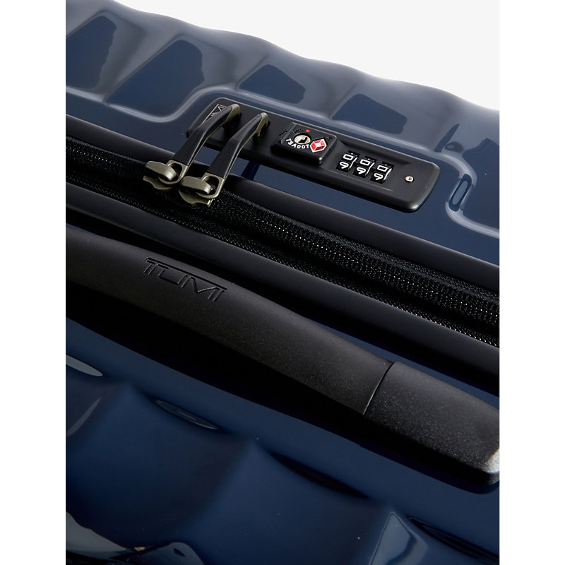 Shop Tumi Extended Trip Expandable Four-wheeled Suitcase In Navy