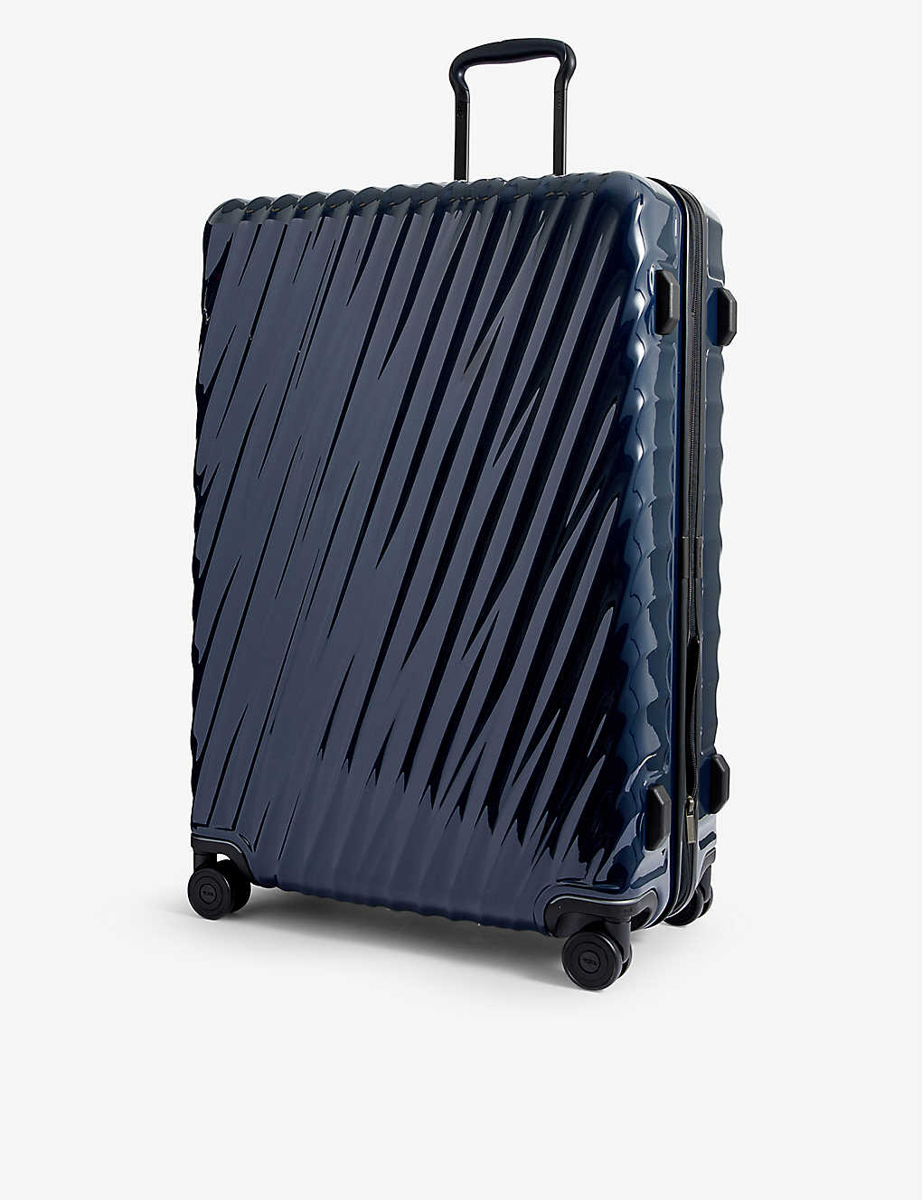 Tumi Navy Extended Trip Expandable Four-wheeled Suitcase