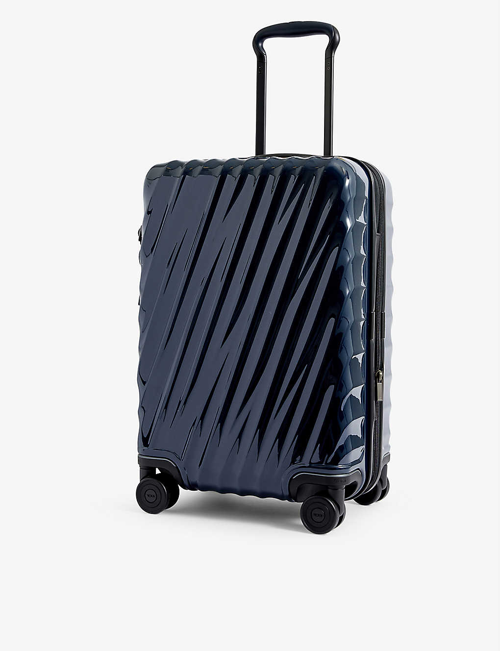 Tumi International Expandable Carry-on Four-wheeled Suitcase In Navy