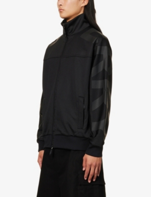 BURBERRY Fawfield logo-print regular-fit woven track jacket