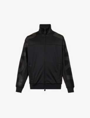 BURBERRY Fawfield logo-print regular-fit woven track jacket