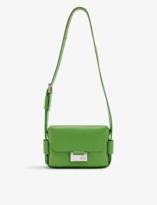 Allsaints Leather 3-in-1 Frankie Cross-body Bag In Green