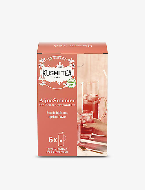 KUSMI TEA: AquaSummer organic tea bags 48g