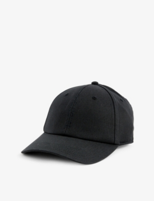 Moncler Logo-print Baseball Cap In Black