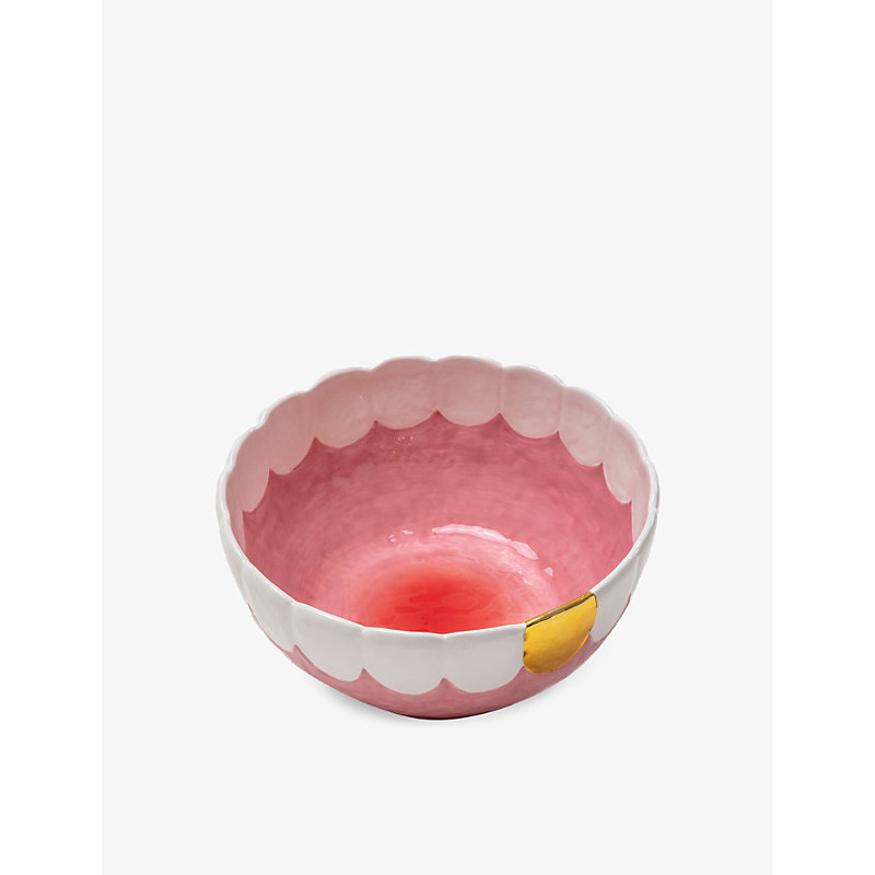 Shop Seletti Toothy Frootie Dolomite Salad Bowl 13cm