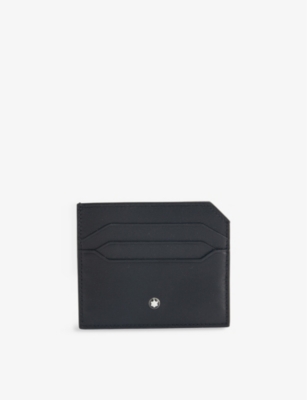 Montblanc Meisterstuck Selection Soft Card Holder 6cc In Black