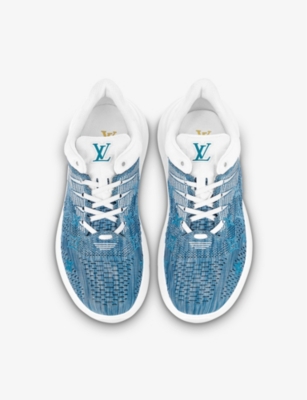 louis vuitton embossed trainers