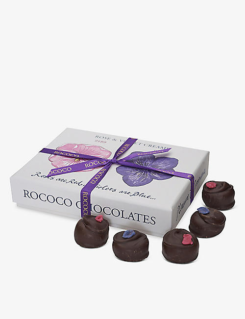 ROCOCO: Rose and Violet Creams chocolates 160g