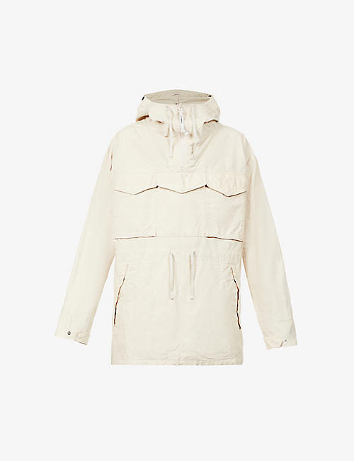 LIAM GALLAGHER: Liam Gallagher x C.P. Company goggle-panel cotton hooded jacket