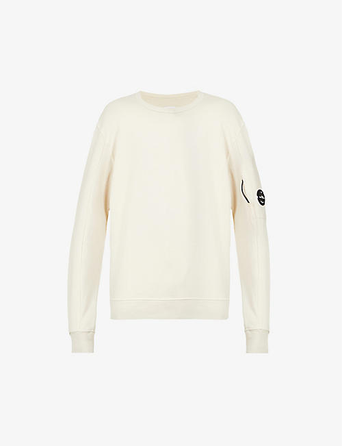 LIAM GALLAGHER: Liam Gallagher x C.P. Company lens-embellished cotton-jersey sweatshirt