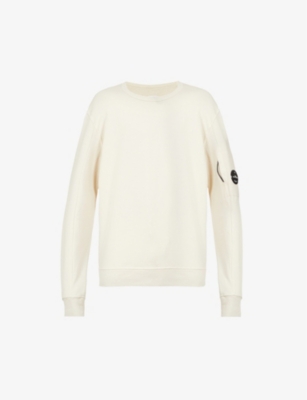 Liam Gallagher x C.P. Company lens-embellished cotton-jersey sweatshirt