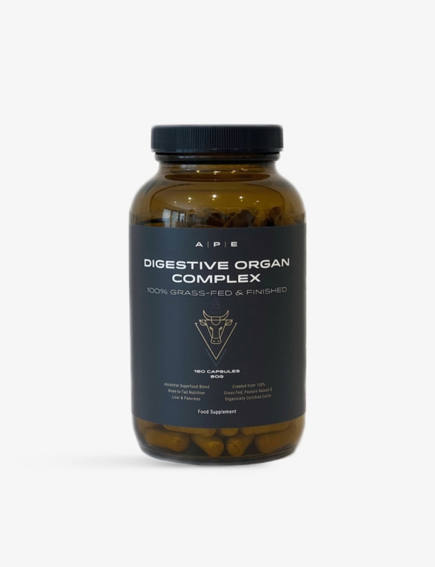 Grass-fed Digestive Organ Complex food supplement 180 capsules 90g