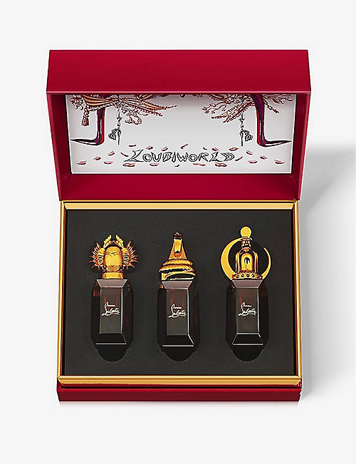 CHRISTIAN LOUBOUTIN: Loubiworld Miniatures eau de parfum set