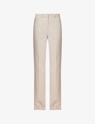 Joseph Morissey Pant Tailor Wool Str In Cobble Stone