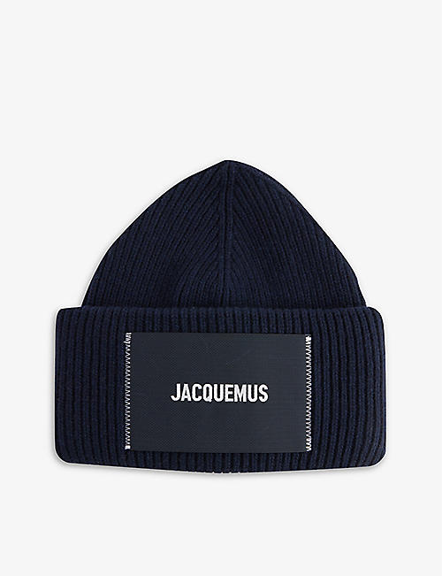 JACQUEMUS：Le Bonnet 品牌标识羊毛混纺帽
