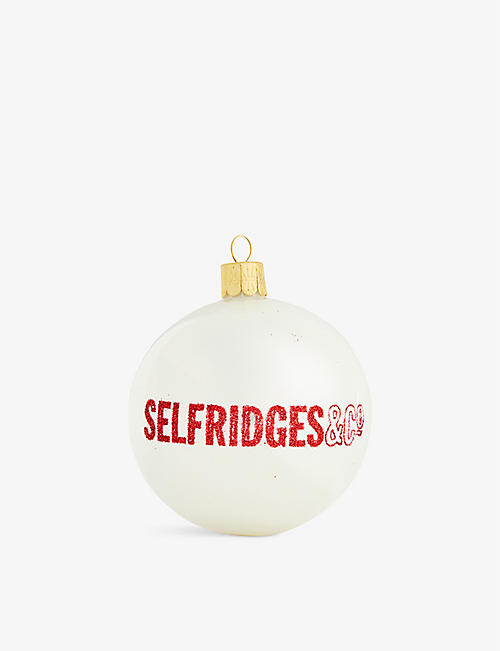 CHRISTMAS: Selfridges 106 Christmas decoration 8cm