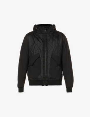 Limiter quilted regular-fit shell jacket