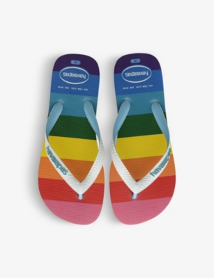 Havaianas Women's Top Pride Sole Flip Flop Sandals Women's Shoes In Blue