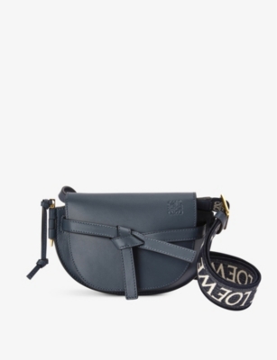 LOEWE: Gate Dual mini leather-blend shoulder bag