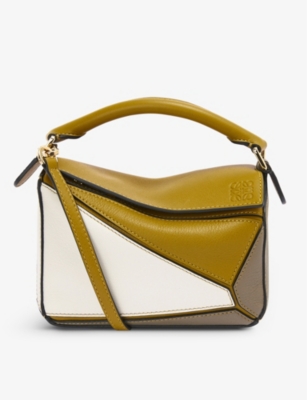 LOEWE Puzzle mini leather shoulder bag