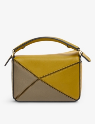 LOEWE Puzzle mini leather shoulder bag