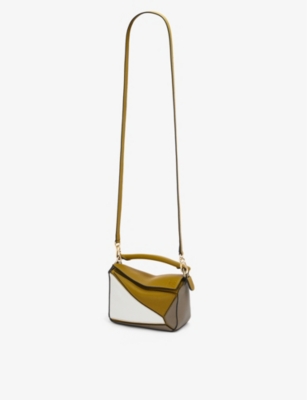 LOEWE Puzzle mini leather shoulder bag