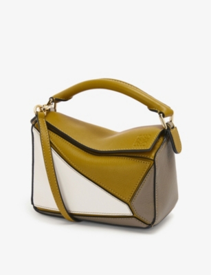 LOEWE Puzzle mini leather shoulder bag