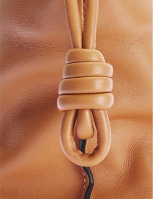 LOEWE Flamenco mini leather clutch bag