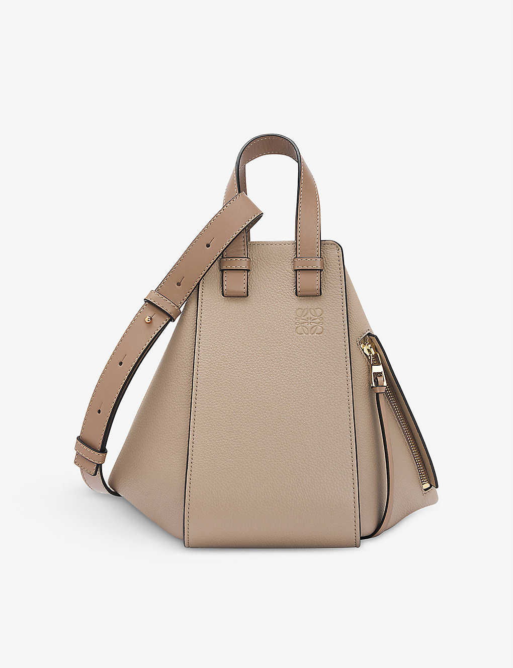 Shop Loewe Women's Sand Hammock Small Leather Shoulder Bag
