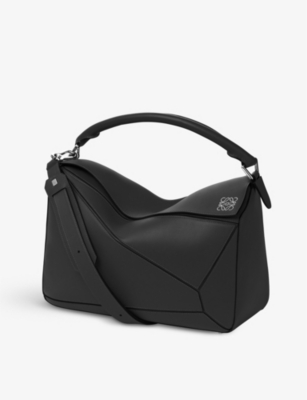 Loewe Puzzle Bag in Black