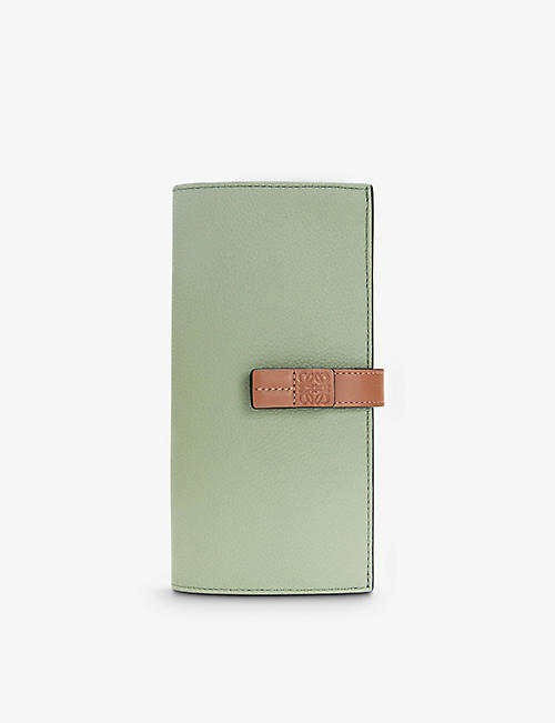LOEWE: Vertical large leather wallet