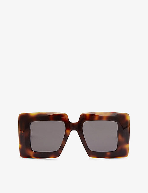 LOEWE: G736270X10 oversized acetate sunglasses