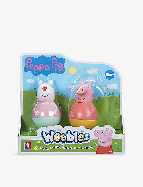 PEPPA PIG: Weebles pack of two figures assortment 9cm