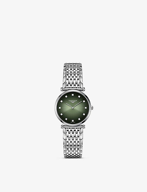 LONGINES: L45124926 La Grande Classique stainless-steel quartz watch