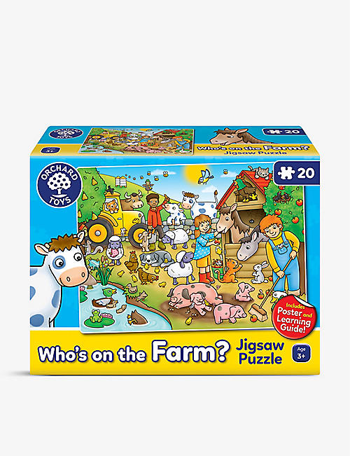 ORCHARD TOYS: Who's On The Farm jigsaw puzzle