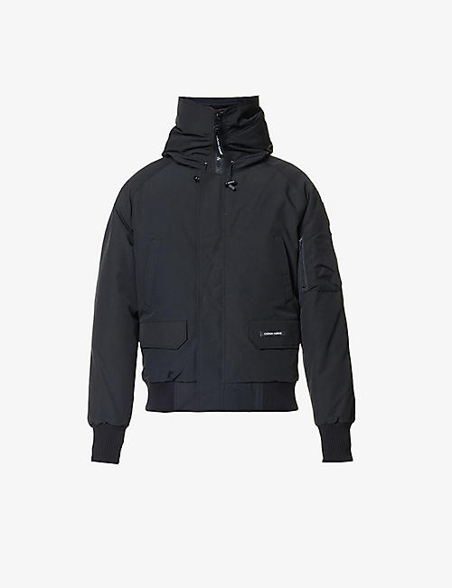 CANADA GOOSE: Chilliwack funnel-neck shell-down bomber jacket