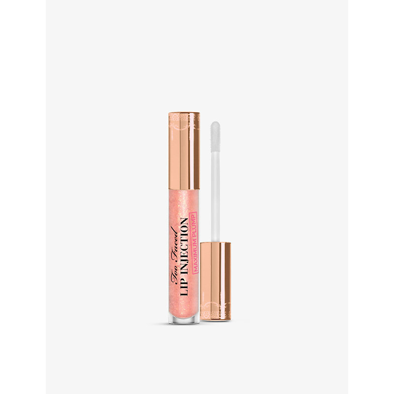 Shop Too Faced Lip Injection Maximum Plump Lip Gloss 4ml In Light Pink